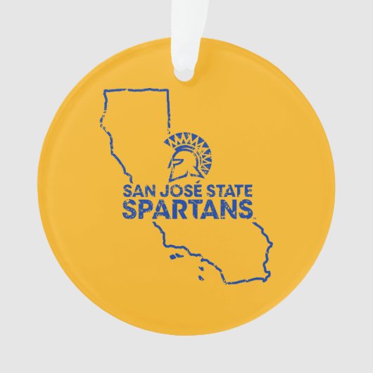 San- JoseStaat Spartans Liebe Ornament (Vorderseite)