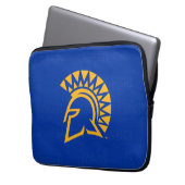 San- JoseStaat Spartans Logo-Wasserzeichen Laptopschutzhülle (Vorderseite Links)