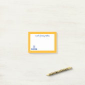 San- JoseStaat Spartans Logo Wordmark beunruhigt Post-it Klebezettel (Auf Schreibtisch)