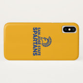 San- JoseStaat Spartans Logo Wordmark Case-Mate iPhone Hülle (Rückseite (Horizontal))
