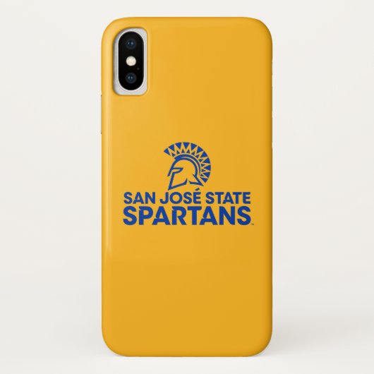 San- JoseStaat Spartans Logo Wordmark Case-Mate iPhone Hülle (Rückseite)