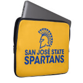 San- JoseStaat Spartans Logo Wordmark Laptopschutzhülle (Vorne Rechts)