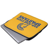 San- JoseStaat Spartans Logo Wordmark Laptopschutzhülle (Vorne Knopf)