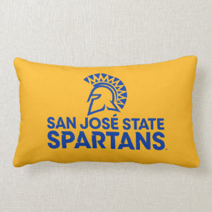 San- JoseStaat Spartans Logo Wordmark Lendenkissen