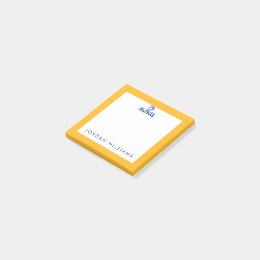 San- JoseStaat Spartans Logo Wordmark Post-it Klebezettel (angewinkelt)