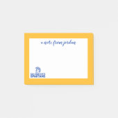 San- JoseStaat Spartans Logo Wordmark Post-it Klebezettel (Vorderseite)