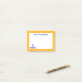 San- JoseStaat Spartans Logo Wordmark Post-it Klebezettel (Auf Schreibtisch)