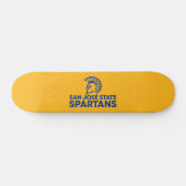 San- JoseStaat Spartans Logo Wordmark Skateboard (Horizontal)