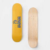 San- JoseStaat Spartans Logo Wordmark Skateboard (Vorderseite)