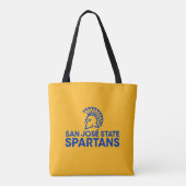 San- JoseStaat Spartans Logo Wordmark Tasche (Rückseite)