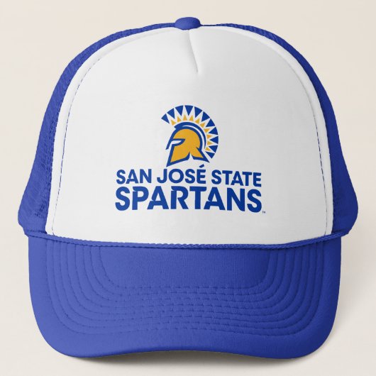 San- JoseStaat Spartans Logo Wordmark Truckerkappe (Vorderseite)