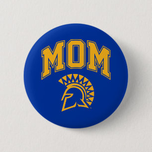 San- JoseStaat Spartans Mama Button