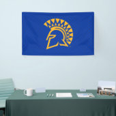 San- JoseStaat Spartans Polka-Punkt-Muster Banner (Messeveranstaltung)