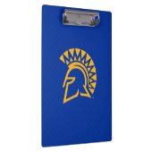 San- JoseStaat Spartans Polka-Punkt-Muster Klemmbrett (Rechts)