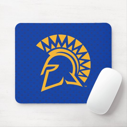 San- JoseStaat Spartans Polka-Punkt-Muster Mousepad (Mit Mouse)