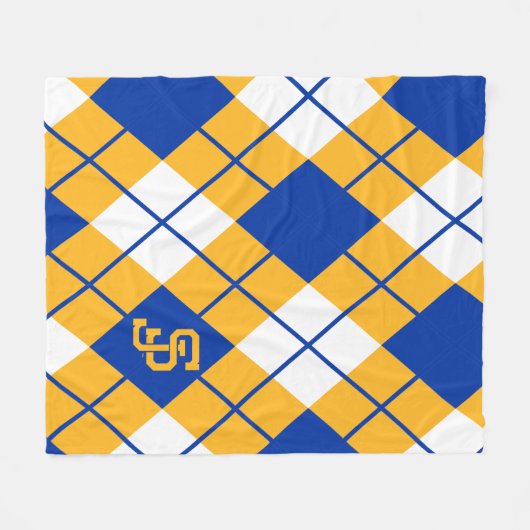 San- JoseStaat Spartans Raute Fleecedecke (Vorderseite (Horizontal))