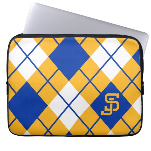 San- JoseStaat Spartans Raute Laptopschutzhülle (Vorderseite)