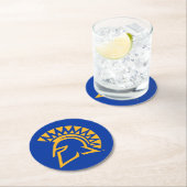 San- JoseStaat Spartans Runder Pappuntersetzer (Vor Ort)