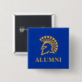 San- JoseStaat Spartans Schüler Button (Vorne & Hinten)