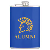 San- JoseStaat Spartans Schüler Flachmann (Vorderseite)