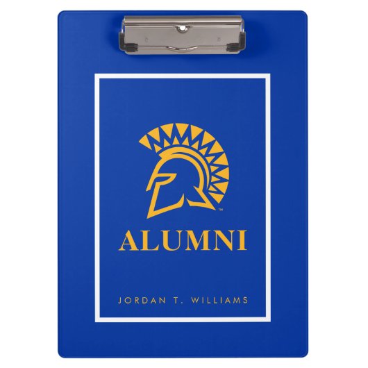 San- JoseStaat Spartans Schüler Klemmbrett (Vorderseite)