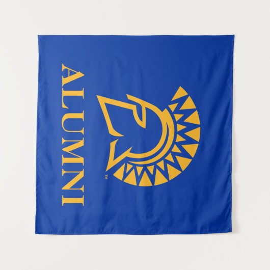 San- JoseStaat Spartans Schüler Wandteppich (Vorderseite (Horizontal))