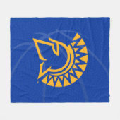 San- JoseStaat Spartans Staats-Basketball Fleecedecke (Vorderseite (Horizontal))