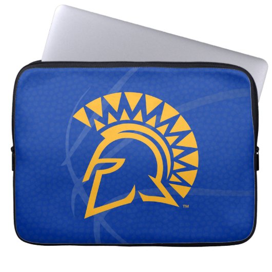 San- JoseStaat Spartans Staats-Basketball Laptopschutzhülle (Vorderseite)