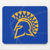 San- JoseStaat Spartans Staats-Basketball Mousepad (Vorne)