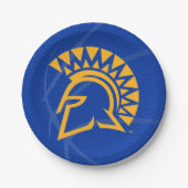 San- JoseStaat Spartans Staats-Basketball Pappteller (Vorderseite)