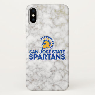 San- JoseStaat Spartans Weiß-Marmor Case-Mate iPhone Hülle