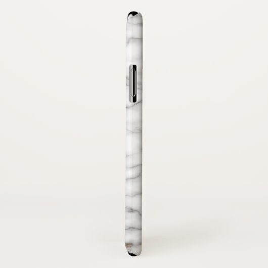 San- JoseStaat Spartans Weiß-Marmor Case-Mate iPhone Hülle (Hinten/Rechts)