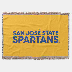 San- JoseStaat Spartans Wordmark Decke