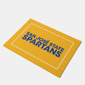 San- JoseStaat Spartans Wordmark Fußmatte
