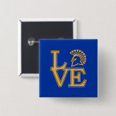San- JoseStaats-Liebe Button (Vorne & Hinten)