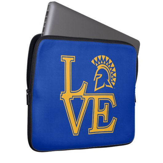 San- JoseStaats-Liebe Laptopschutzhülle (Vorne Rechts)
