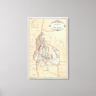 San Juan, Argentinien Leinwanddruck