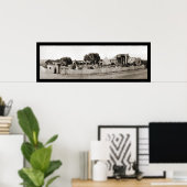 San Juan Capistrano CA Foto 1926 Poster (Heimbüro)