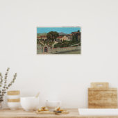 San Juan Capistrano, CAView, Mission Poster (Küche)