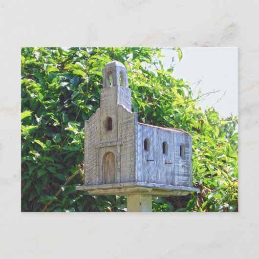 San Juan Capistrano Mission Birdhouse Postkarte (Vorderseite)