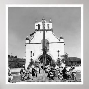 San Juan Chamula, Chiapas, Mexiko Poster