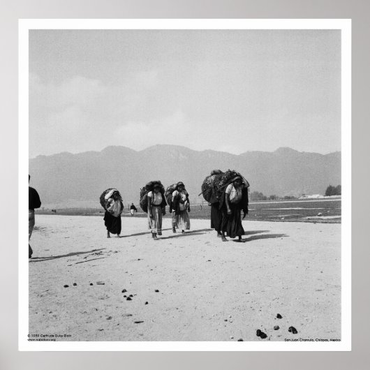 San Juan Chamula, Chiapas, Mexiko Poster (Vorne)