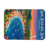 San Juan del Sur Nicaragua Magnet (Horizontal)