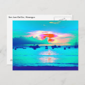 "San Juan Del Sur Nicaragua" Postkarte (Vorne/Hinten)