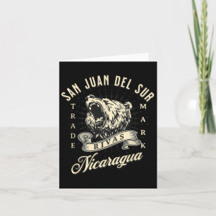 San Juan Del Sur Rivas Nicaragua Karte Artesanía S