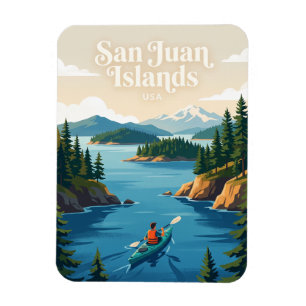 San Juan Inseln USA Magnet