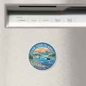 San Juan Inseln USA Magnet (In Situ (Geschirrspüler))
