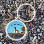 San Juan Island Limon Kiln Lighthouse Schlüsselanh Schlüsselanhänger