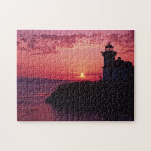 San Juan Island, Limoner Kiln Leuchtturm Puzzle (Horizontal)