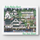 San Juan Island ~ Roche Harbour Fotoplatte (Vorderseite)